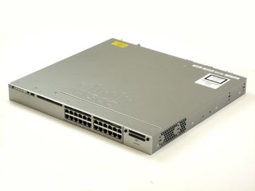 WS-C3850-24T-S Cisco Switch 3850 Catalyst 24 Port Data IP Base 10/100/1000Mbps Stackable 24 10/100/1000 Ethernet porty z zasilanie 350WAC