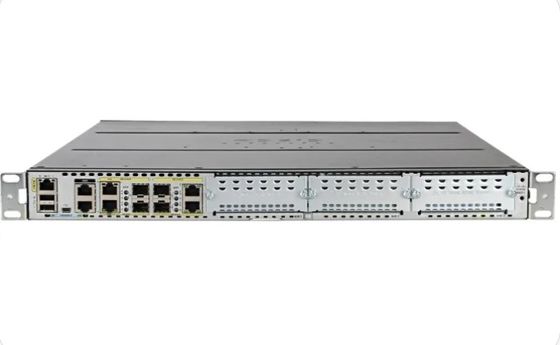 Router przemysłowy Cisco ISR4431-SEC/K9 z przepustowością 500 Mb/s - 1 Gb/s, 4 portami SFP i wielordzeniowym procesorem