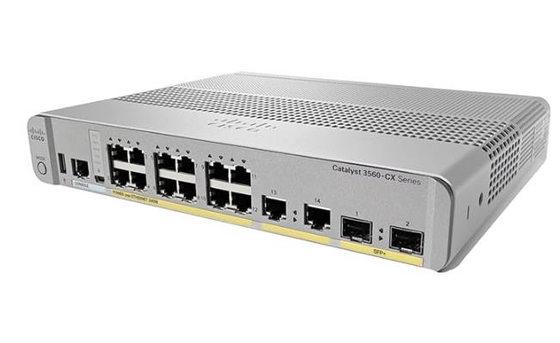 WS-C3560CX-12PD-S Cisco Catalyst 3560-CX 12-port kompaktowy przełącznik warstwa 3 POE- 12 x 10/100/1000 porty Ethernet