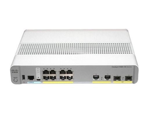 WS-C3560CX-8PC-S 8 - Port Compact Switch Layer 3 POE- 8 X 10/100/1000 Porty Ethernet