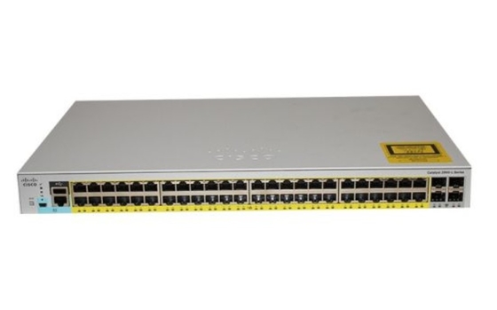 WS-C2960L-48PS-LL Katalizator 2960-L Przełącznik 48 portów GigE z PoE 4 X 1G SFP LAN Lite (Asia Pacific Part Number: WS-C2960)