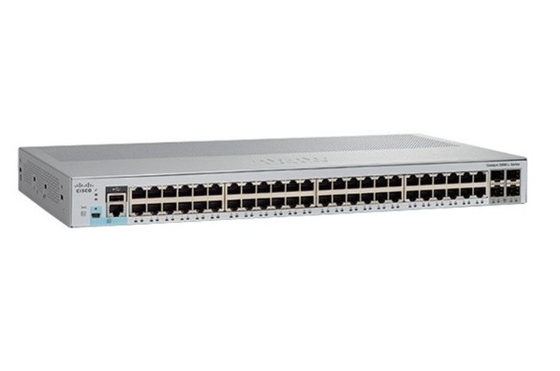 WS-C2960L-48TS-LL Katalizator 2960-L Przełącznik 48 Port GigE 4 X 1G SFP LAN Lite (Asia Pacific P/N: WS-C2960L-48TS-AP)