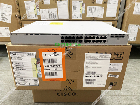 C9200-24T-E nowy uszczelniony Cisco serii 9200 24 porty POE Ethernet przełącznik C9200-24T-E Na stokach