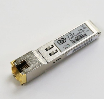 GLC-TE Cisco SFP GLC Module 1000BASE-T SFP moduł nadajnika dla drutu miedzianego kategorii 5