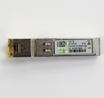 GLC-TE Cisco SFP GLC Module 1000BASE-T SFP moduł nadajnika dla drutu miedzianego kategorii 5