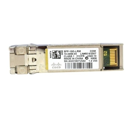 SFP-10G-ER-S Cisco SFP-10G-ER-S Kompatybilny SFP+ 10GBASE-ER 1550nm 40km DOM Duplex LC/UPC SMF Optical Transceiver Module