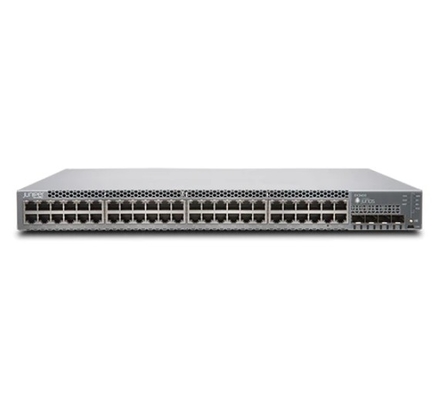 EX3400-48P EX3400 48-port 10/100/1000BaseT PoE+ 4 X 1/10G SFP/SFP+ 2 X 40G QSFP+ Redundant Fans Front-To-Back Airflow