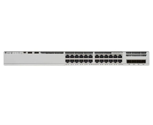 C9300L-24P-4G-E Cisco Catalyst 9300L Switches 24-port Fixed Uplinks PoE+ 4X1G Uplinks Network Essentials
