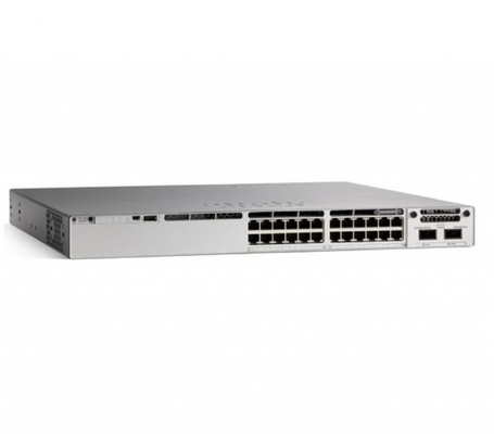 C9300L-24P-4G-A Cisco Catalyst 9300L Switches 24-port Fixed Uplinks PoE+ 4X1G Uplinks Network Advantage