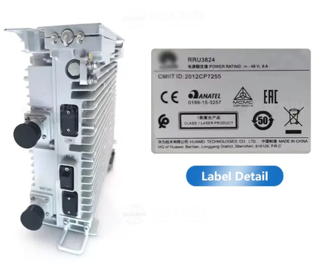 Huawei RRU5501 TTX1805-1880MHz/RX1710-1785MHz TX2110-2170MHz/RX1920-1980MHz -48VDC 4T4R 4*60W