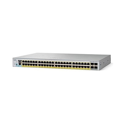 WS C2960L 48PQ-LL Cisco Catalyst 2960L Przełącznik GigE PoE+ 4x10G SFP+ Lan Lite