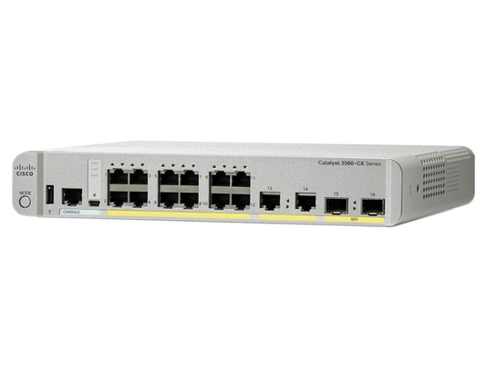 WS C3560CX 12TC S Katalizator Kompaktowy Przełącznik 3560-CX 12 Port Kompaktowy Przełącznik Warstwa