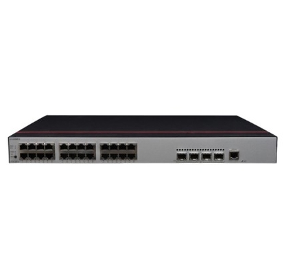 S1730S-S24P4S-A1 Huawei S1730S-S24P4S-A (24 10/100/1000BASE-T porty Ethernet 4 Gigabit SFP, PoE+, zasilacz prądu przemiennego)