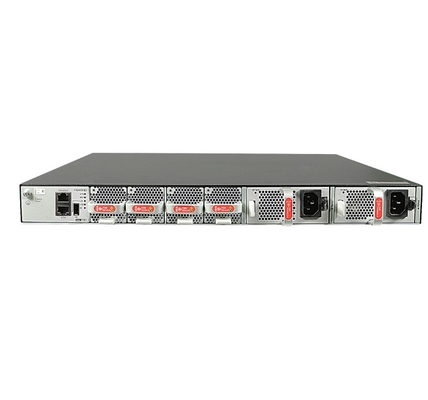 CE6863E-48S6CQ-F Huawei CloudEngine 6800 48*25G SFP28, 6*100G QSFP28, 2* zasilacz prądu przemiennego, wylot powietrza z boku portu