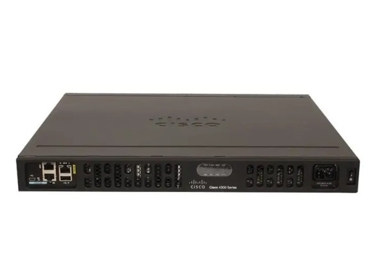 ISR4431-K9 obsługuje 3 moduły interfejsu sieciowego NIM Slots dostarcza 500 Mbps do 1 Gbps łącznej przepustowości