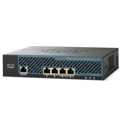 AIR-CT2504-50-K9, kontroler bezprzewodowy Cisco 2500, 50 licencji AP/porty 4xGE/zarządzanie RF