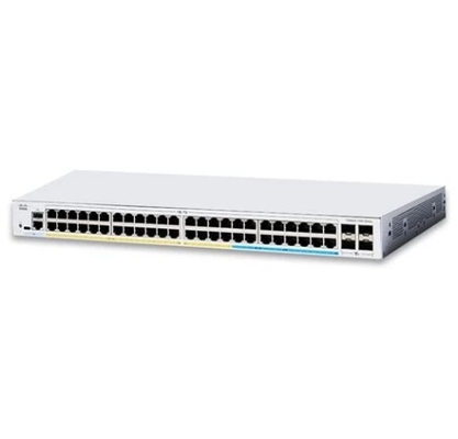C1200-48P-4G Cisco C1200-48P-4G 48x 10/100/1000 Porty PoE+ z budżetem zasilania 375W, 4x Gigabit SFP, montażem na rack