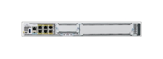 C8300-1N1S-6T - Cisco Catalyst 8300 Series Edge Platforms Series C8300 1RU w/ 10G WAN (1 gniazdo SM i 1 gniazdo NIM oraz 6 x 1-Gigabit Ethernet ports)