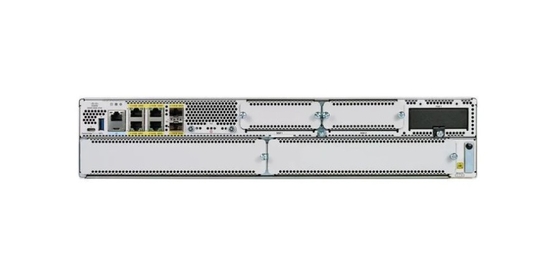 C8300-1N1S-6T - Cisco Catalyst 8300 Series Edge Platforms Series C8300 1RU w/ 10G WAN (1 gniazdo SM i 1 gniazdo NIM oraz 6 x 1-Gigabit Ethernet ports)