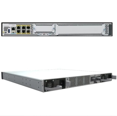 C8300-1N1S-6T - Cisco Catalyst 8300 Series Edge Platforms Series C8300 1RU w/ 10G WAN (1 gniazdo SM i 1 gniazdo NIM oraz 6 x 1-Gigabit Ethernet ports)