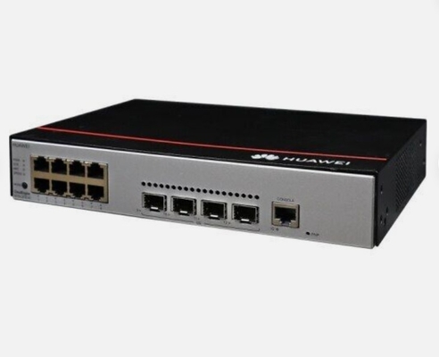 S5735S-L8P4S-A1 8 10/100/1000BASE-T porty Ethernet 4 Gigabit SFP PoE+ zasilacz prądu przemiennego