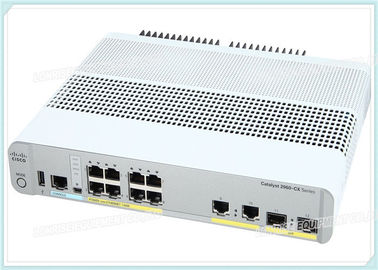 WS-C2960CX-8PC-L Cisco Ethernet Network Switch Cisco Catalyst 2960-CX 8 Port PoE LAN Base wyposaża 8 portów Gigabit Ethernet POE+ z 2 x 1 Gigabitem miedzi i 2 x 1 Gigabitem SFP uplinks