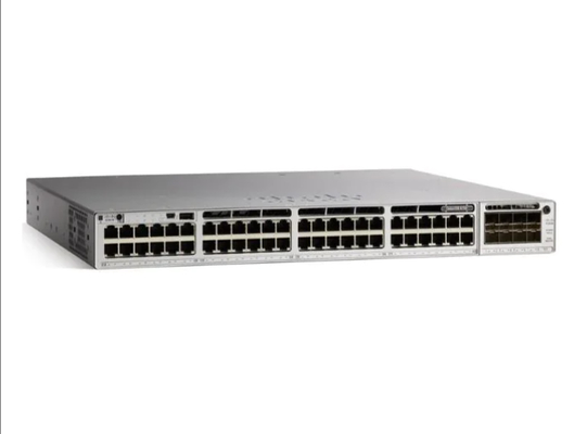 C9300-48P-A Catalyst 9300 48-portowy 1G miedziany przełącznik Cisco Ethernet z modułowymi łączami Uplink PoE+ Network Advantage