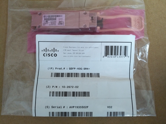 Moduł nadajnika MMF Cisco QSFP-40G-SR4 40GBASE-SR4