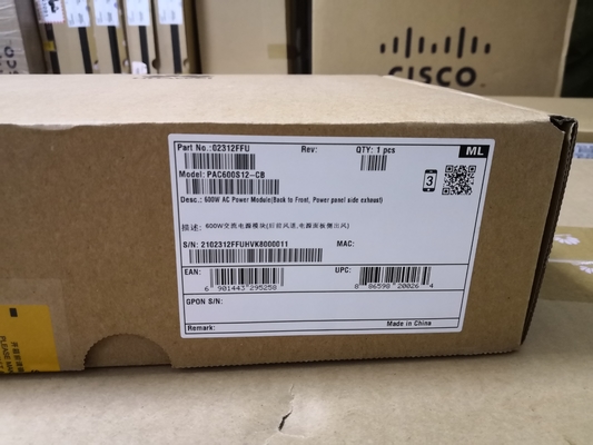 Huawei PAC600S12-CB 600W Moduł zasilania AC dla przełączników S6000