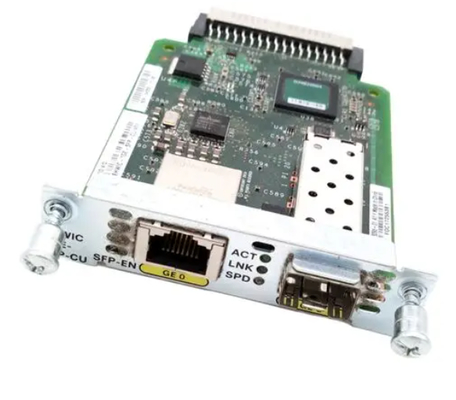Cisco EHWIC-1GE-SFP-CU 1-portowy gigabitowy interfejs HWIC Ethernet z gniazdem SFP