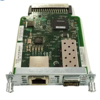 Cisco EHWIC-1GE-SFP-CU 1-portowy gigabitowy interfejs HWIC Ethernet z gniazdem SFP