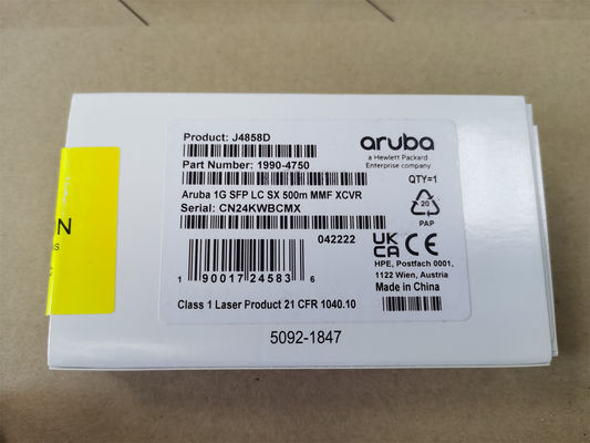 J4858D, Transceiver Aruba J4858D, 1G SFP LC/500m MMF/seria Aruba