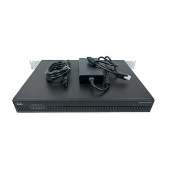ISR4321-SEC/K9 ISR 4321 z 2 wbudowanymi portami GE, 2 gniazdami NIM, 1 gniazdem ISC, domyślnie 4 GB pamięci Flash, domyślnie 4 GB pamięci DRAM