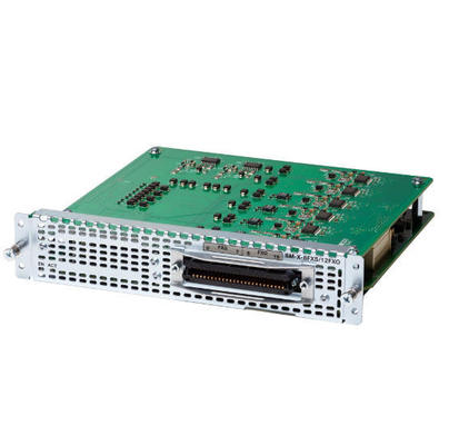 SM-X-16FXS/2FXO 16-port FXS and 2-port FXO Single-wide Service Module