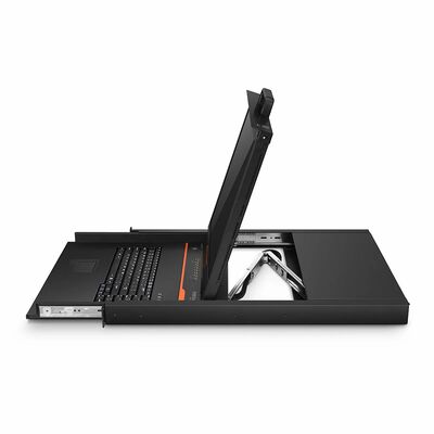 Przełącznik KVM USB 8-portowy x1 User VGA 1U do montażu w stojaku z 19-calowym wyświetlaczem LED, 8 kablami VGA w zestawie