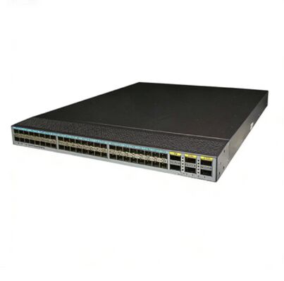 Przełącznik Huawei CE6800 CE6856-48S6Q-HI z 48 portami 10G SFP+ 6 portami 40GE QSFP+ i przepustowością przełączania 2,4 Tbps
