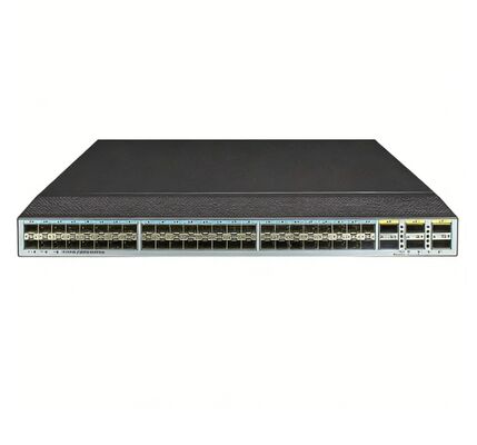 Przełącznik Huawei CE6800 CE6856-48S6Q-HI z 48 portami 10G SFP+ 6 portami 40GE QSFP+ i przepustowością przełączania 2,4 Tbps