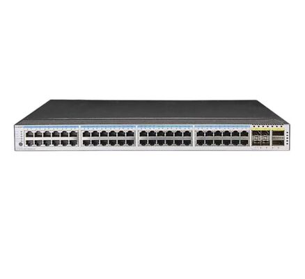 Przełącznik HW CE5855-48T4S2Q-EI (48-portowy GE RJ45, 4-portowy 10G SFP+, 2-portowy 40G QSFP+, 2*skrzynka wentylatora, wlot po stronie portu, bez modułu zasilania)