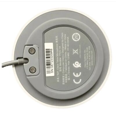 CS-MIC-TABLE-J, mikrofon stołowy Cisco, wtyczka 3,5 mm/dookólna/kompaktowa konstrukcja