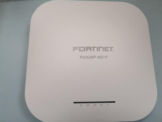 FAP-431F-E  FortiAP-431F Wewnętrzny Bezprzewodowy FortiAP - Trójradiowy (2x 802.11 a/b/g/n/ac/ax, 4x4 MIMO i 1x 802.11 a/b/g/n/ac Wave 2, 2x2 MU-MIMO), anteny wewnętrzne, 1x 100/1000/2500 Base-T RJ45, 1x 10/10