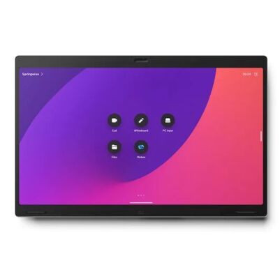 CS-BRDP75-K9, urządzenie do współpracy Cisco Board Pro 75 G2, 75-calowy ekran dotykowy 4K, inteligentny dźwięk, udostępnianie bezprzewodowe