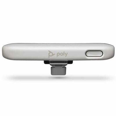 Listwa wideo USB Poly Studio R30 (4K UHD, pole widzenia 120°, 3-mikrofonowy zestaw, DirectorAI, USB-C, Model: 842D2AA)