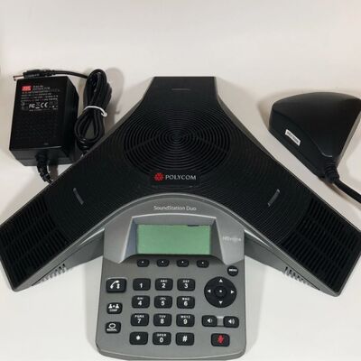 SoundStation-Duo, Polycom SoundStation, Telefon konferencyjny, PSTN/IP dual-mode, mikrofon Hi-Fi