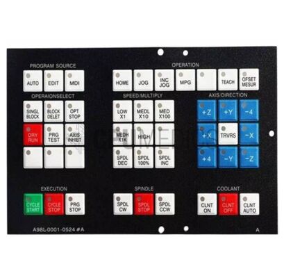 Fanuc A98L-0001-0524#A Klawiatura membranowa (42-klawiszowy panel operatora do systemów CNC)