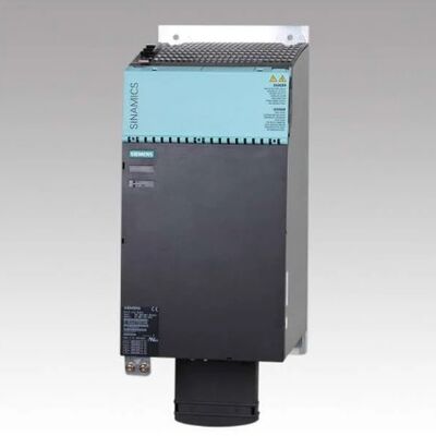 Moduł pojedynczego silnika SINAMICS S120, wejście 600 V DC, wyjście 3 AC 400 V 85 A, rozmiar książkowy, wewnętrzne chłodzenie powietrzem