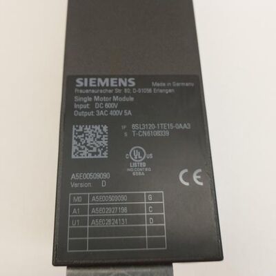 6SL3120-1TE15-0AA3 Moduł silnika Booksize | Wewnętrzny napęd chłodzący SINAMICS S120