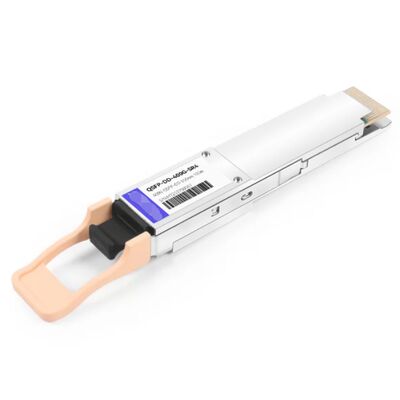 TS-QDO-854H-01C/400G QSFP-DD SR4 Transceiver 850nm 50/100m MMF Moduł optyczny