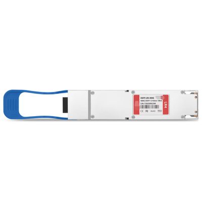 TS-OP-314H-10C/400G OSFP LR4 Fined Top Optical Transceiver o długości fali 1310 nm i transmisji 10 km dla sieci o wysokiej gęstości