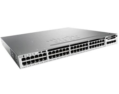 Cisco Catalyst 9300 Switch C9300-48P-A 48-port PoE+ z 480 Gbps szerokością pasma i 256 Gbps pojemnością przełączania