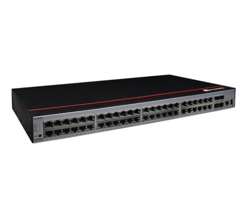 Huawei CloudEngine S5735-L48T4X-A1 Gigabit Ethernet Switch z 48*10/100/1000BASE-T portami i 4*GE SFP portami zasilania prądem zmiennym